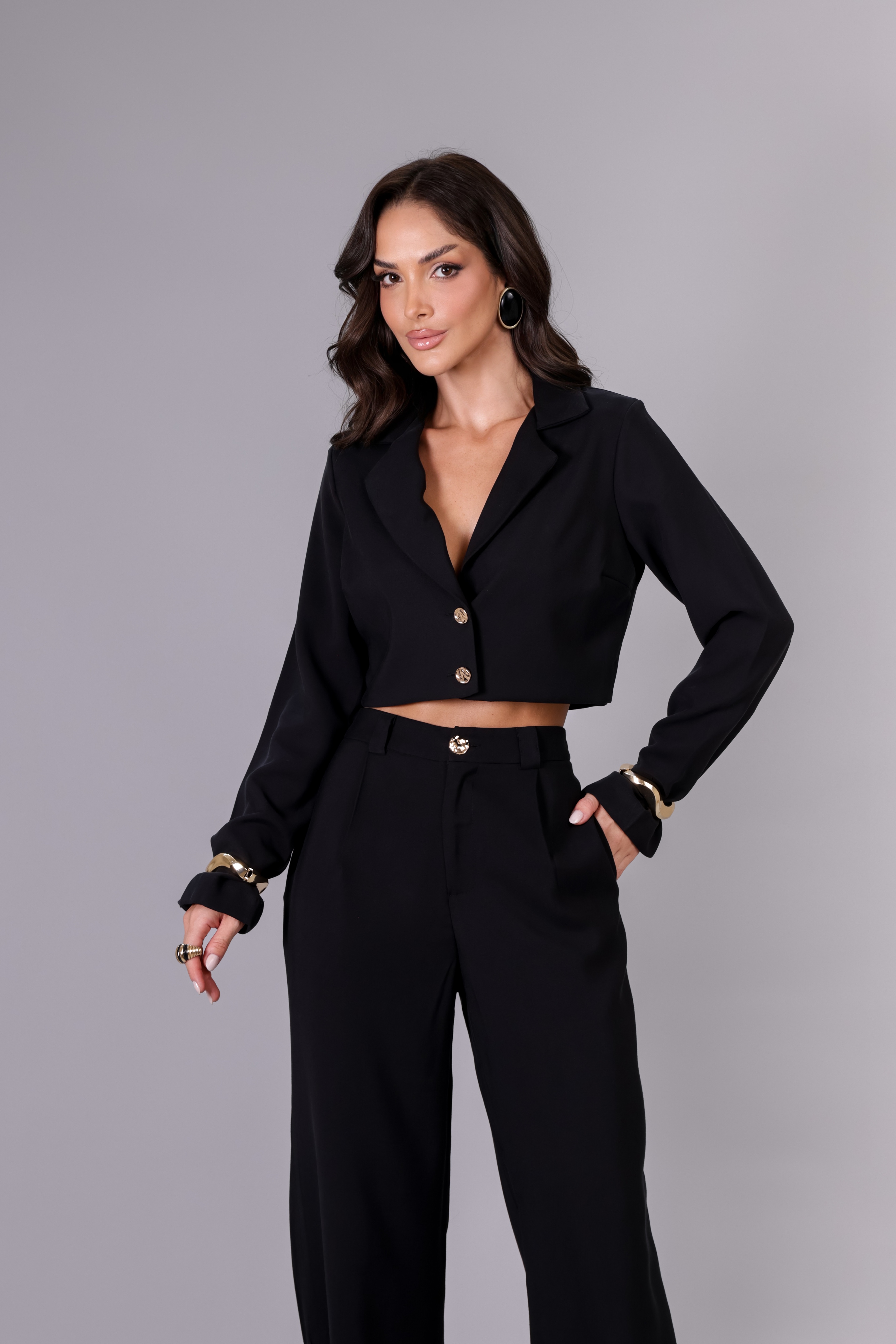Casaco cropped